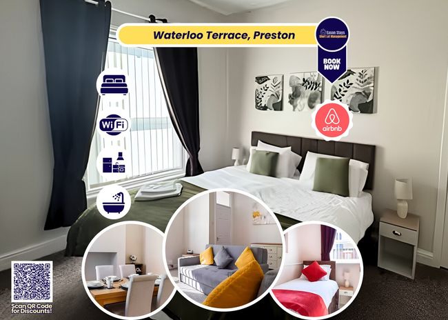 3 Bed Preston Stay | Parking | Garden | Sleeps 5