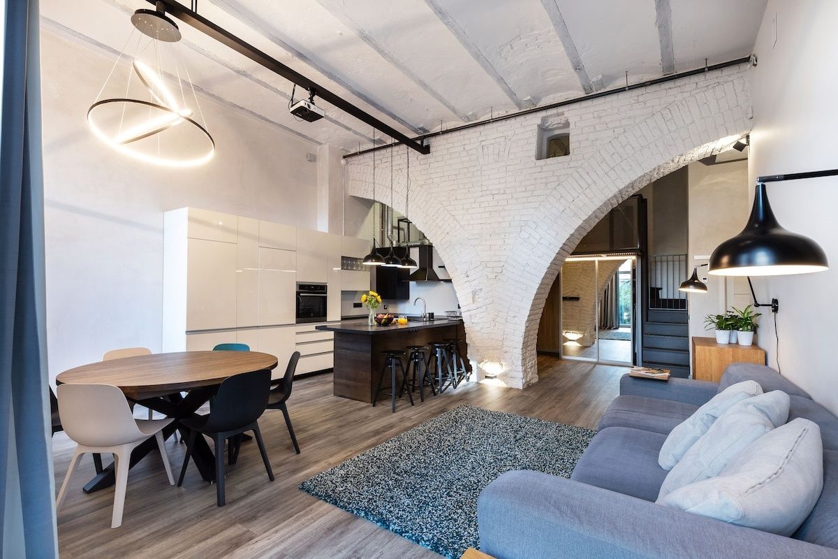 Old Brewery Loft in Paupys by Urban Rent