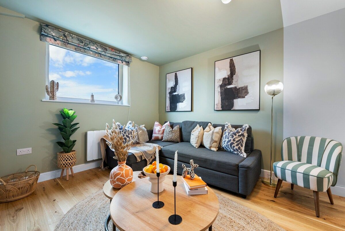 Luxurious 1 Bed Stylish Apt, Southampton