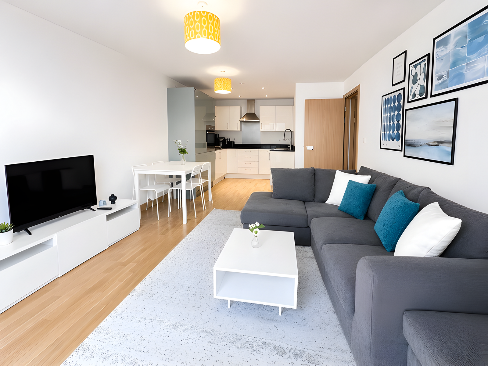 Bluewater Retreat | Modern 2BR • WiFi + Parking