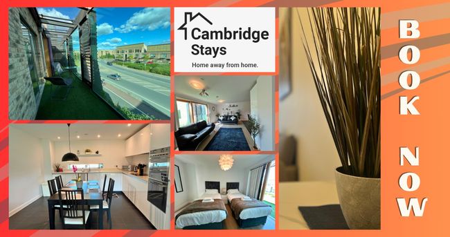 3 Bed Luxury Flat @ Addenbrooke