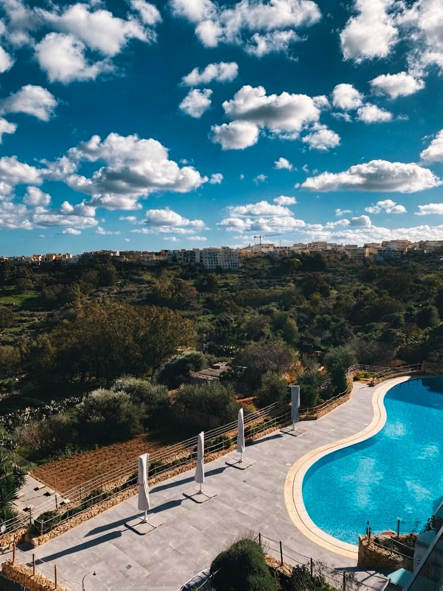 Egħżien Suite A2 – Access to Tranquil Shared Pool