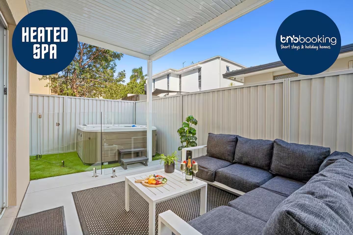 Coastal Central 3BR - Spa, Surfers Paradise, AC
