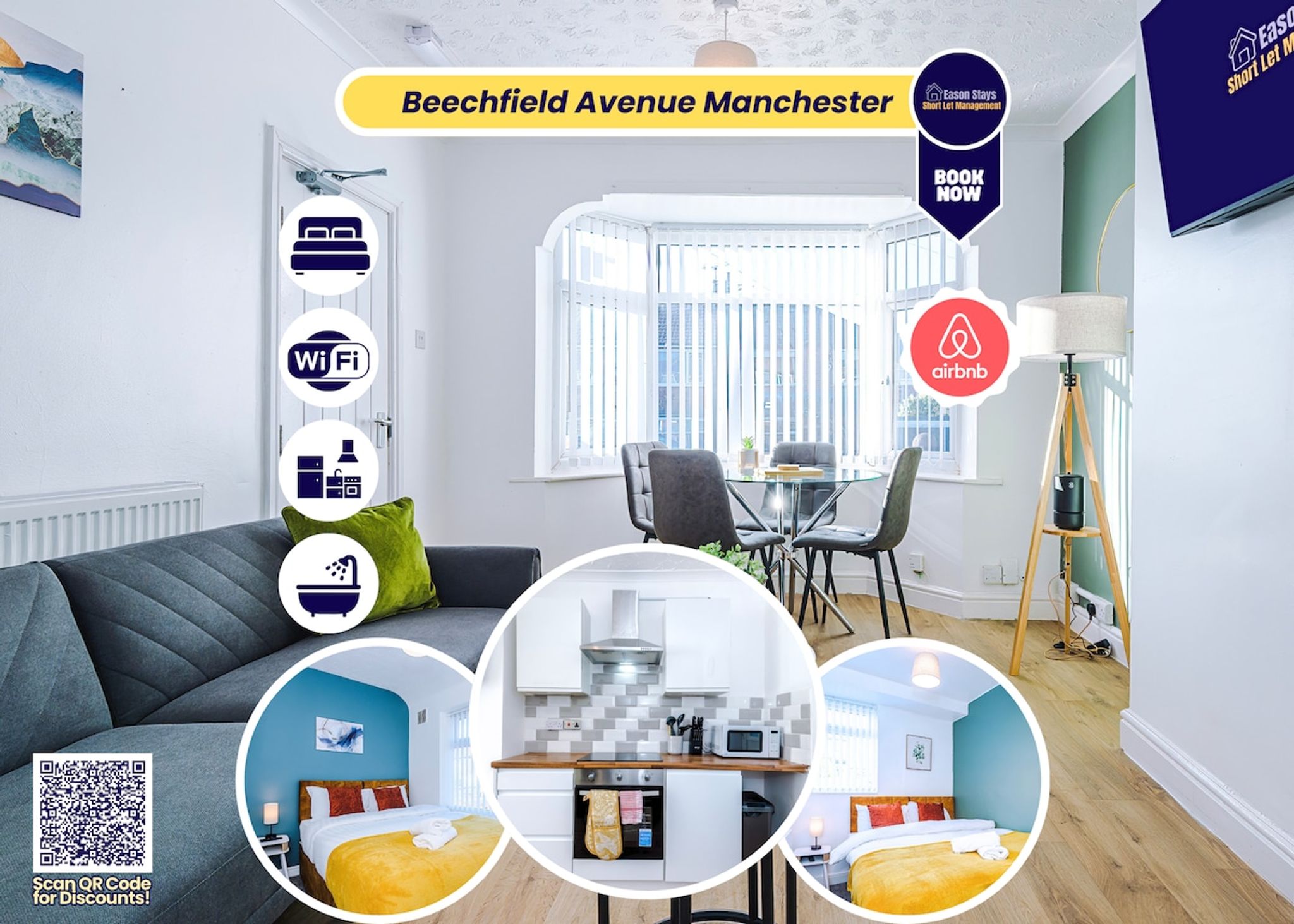 Little Hulton 4BR Home | Free Parking | Manchester