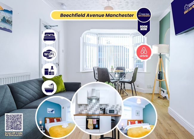 Little Hulton 4BR Home | Free Parking | Manchester