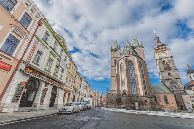 Velký zařízený byt na Velkém náměstí s terasou