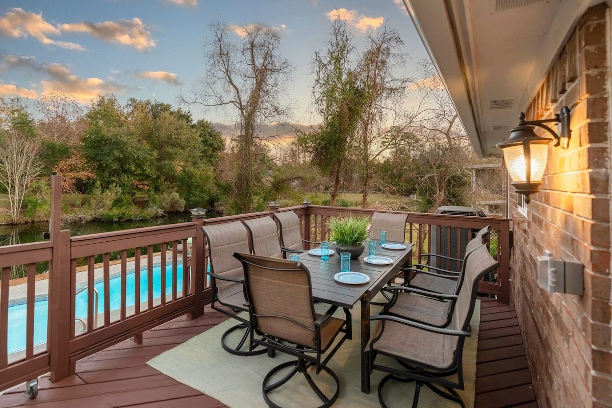 Gorgeous! Pool & Lagoon Near Historic Area & Beach