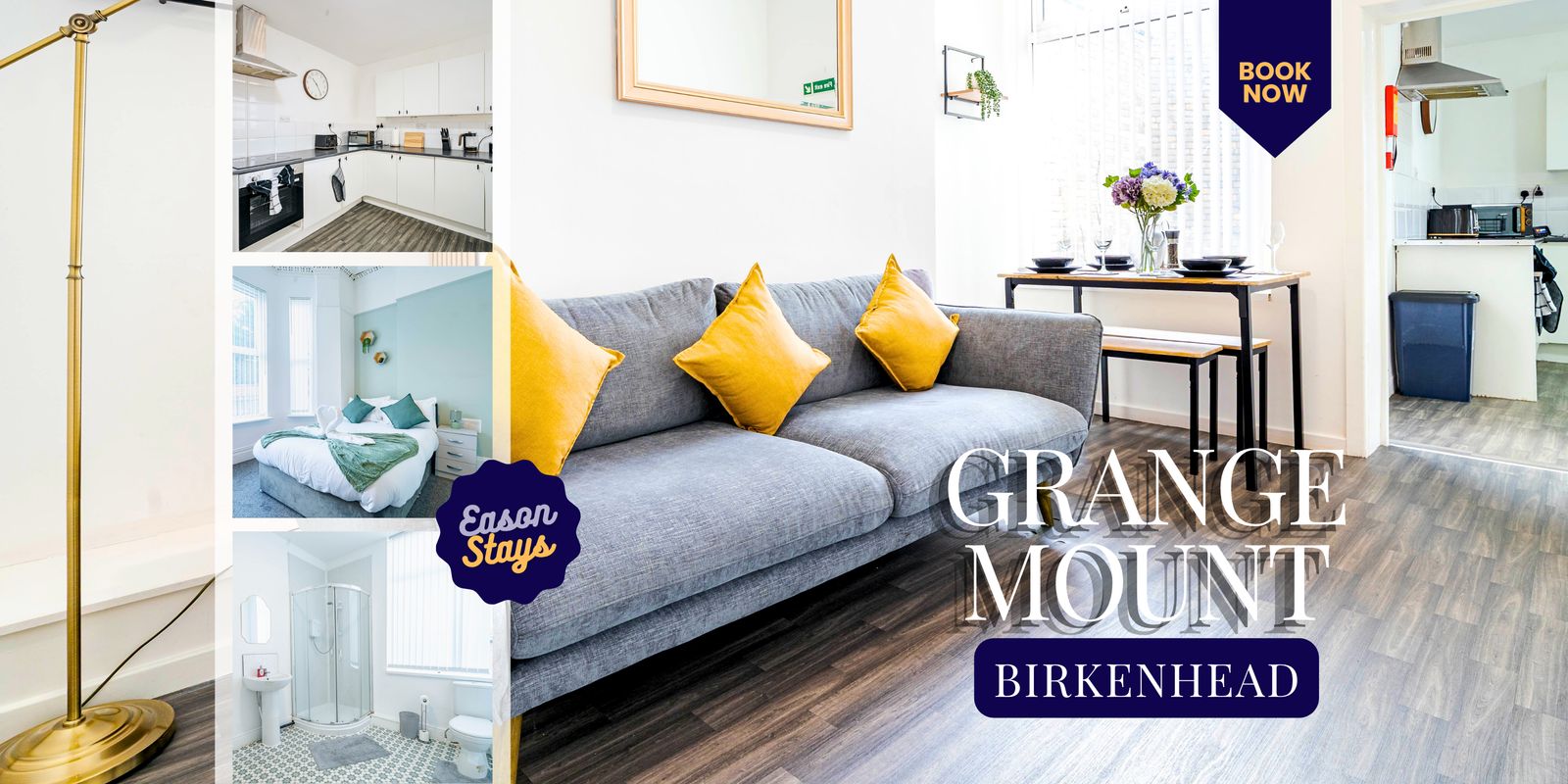 Birkenhead CH43 | Spacious 6BR Home | Sleeps 12