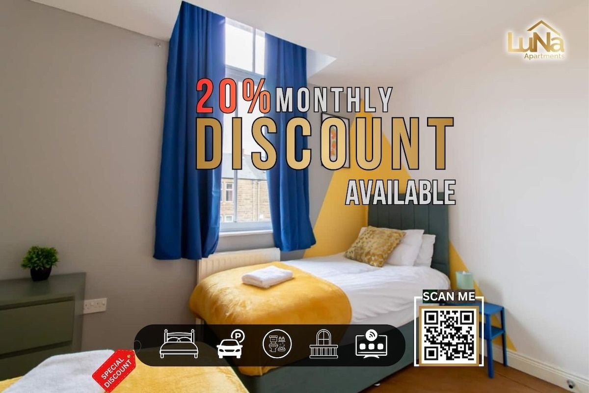 Smart Living Suite | 1BR for 2 + Parking Access
