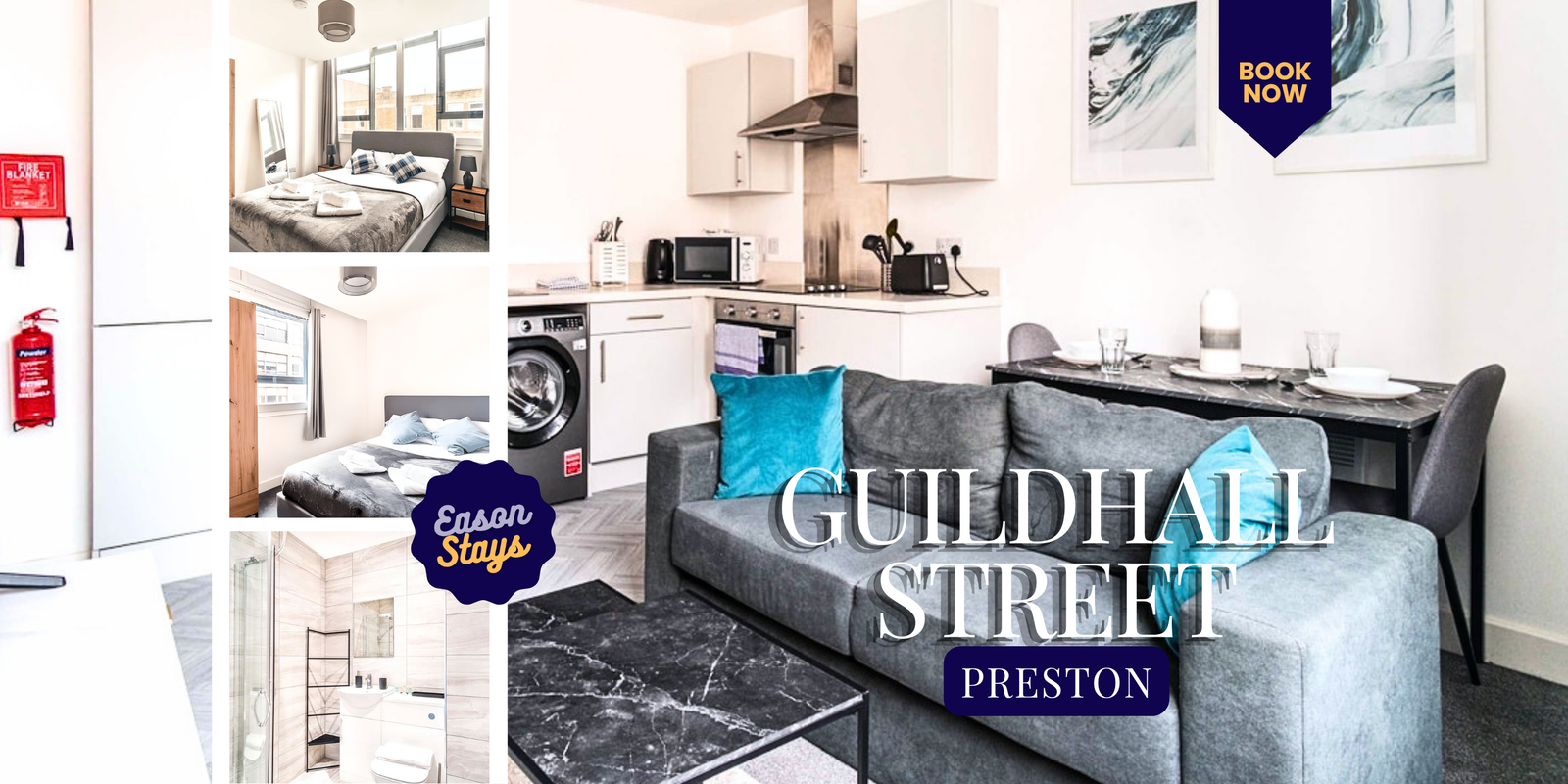 Preston PR1 Flat | 15% Off 7+Nights | Free Parking