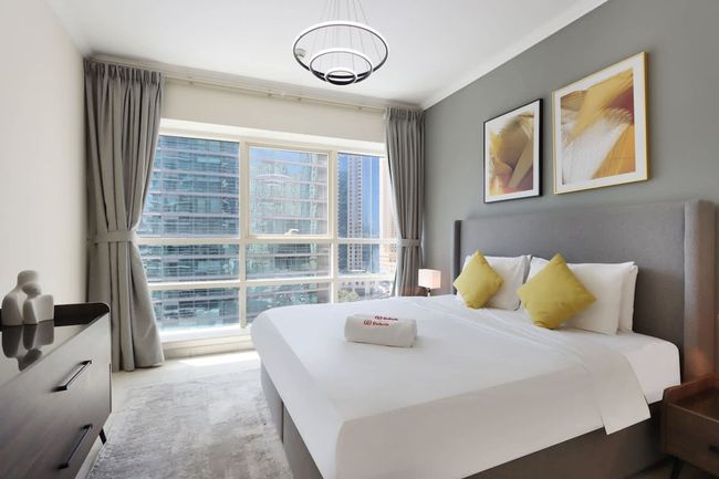 1BR with Marina Views,Close to Beach & Marina Walk