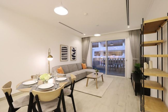 Livbnb-Stylish 1B with Spacious Balcony in JVC