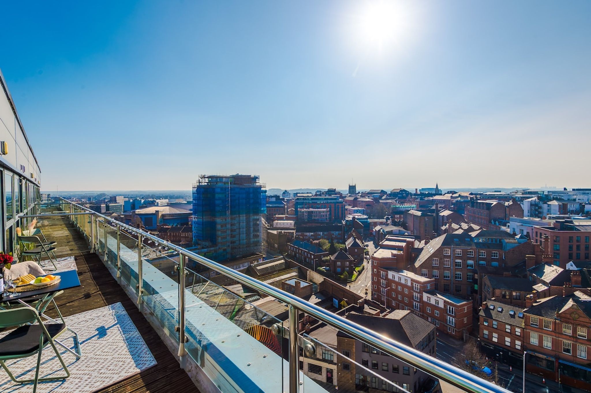 Skyline 2BD/2BA Central Nottingham Free Parking