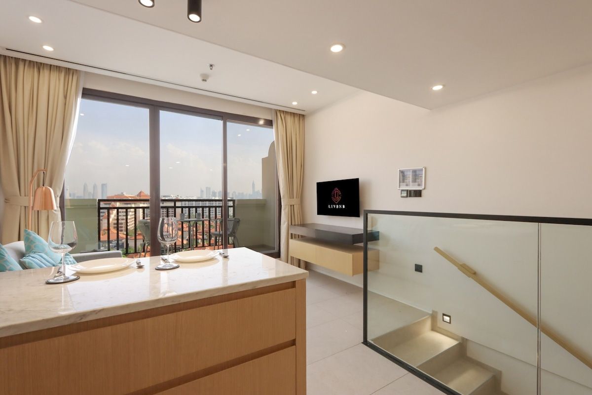 Livbnb - Studio w/ Amazing Views at Anantara, Palm