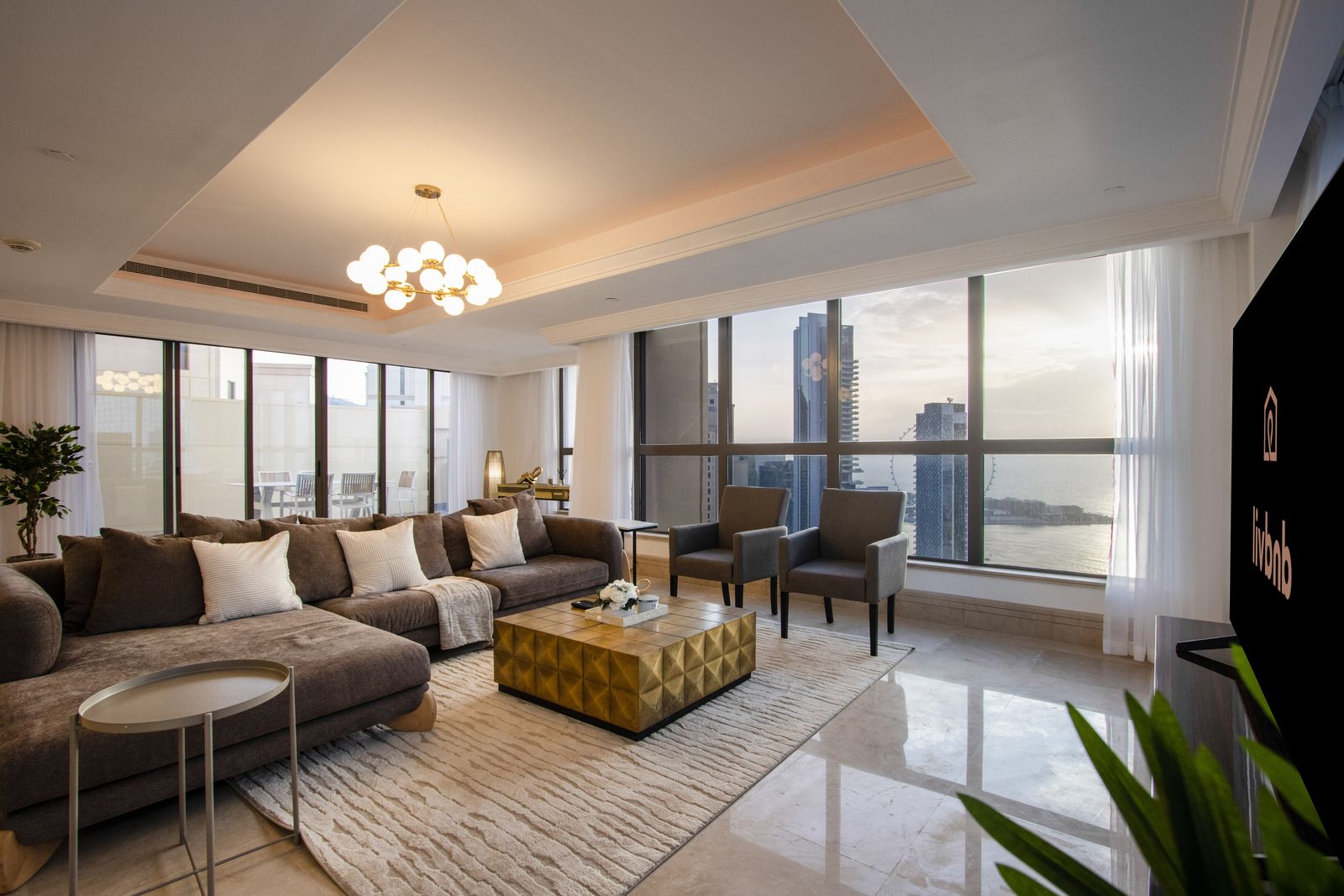 Sky-High Duplex Penthouse | Marina & Sea Views