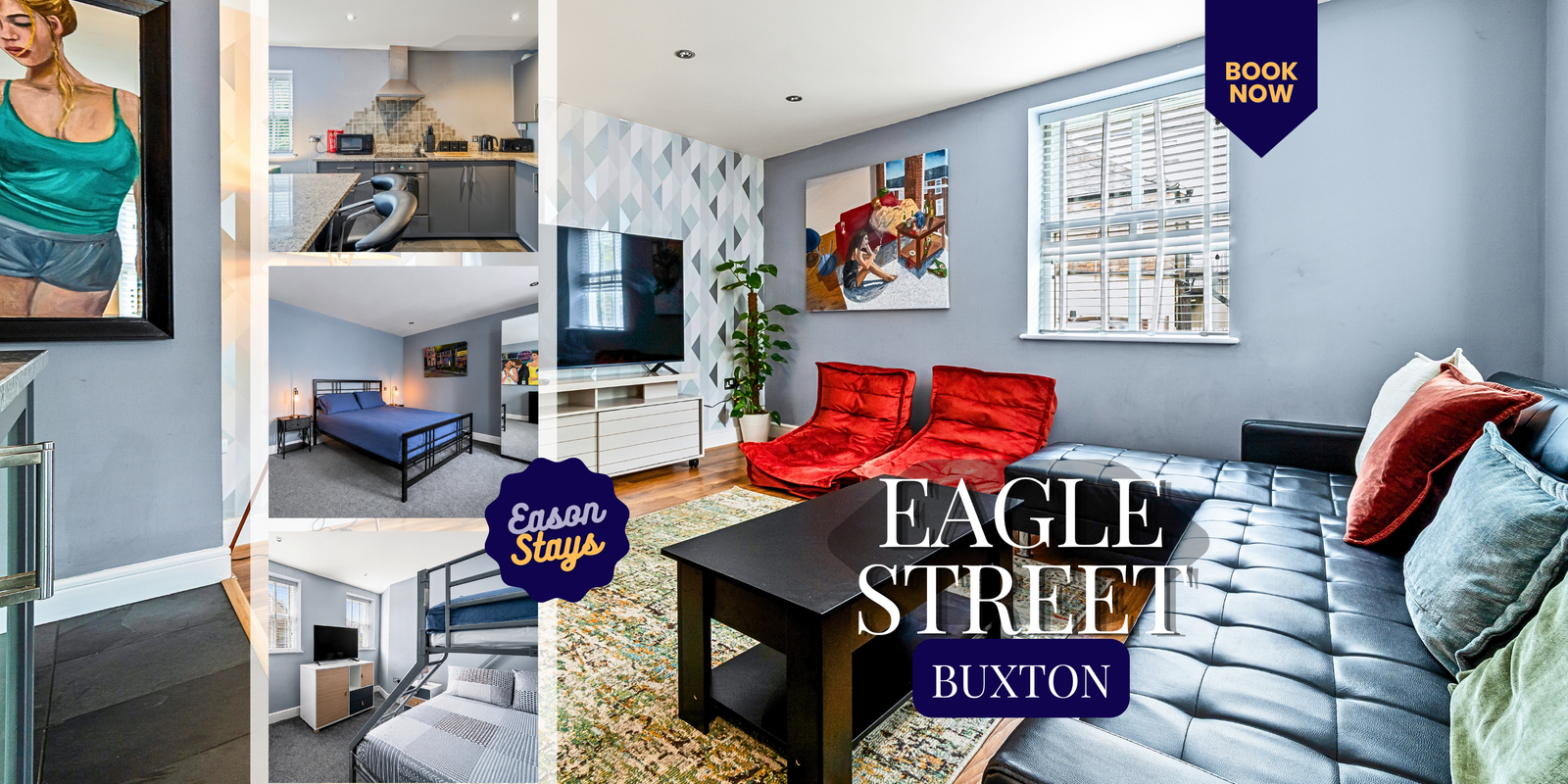 Near Pavilion Gardens | Buxton Stay | Walk to Town