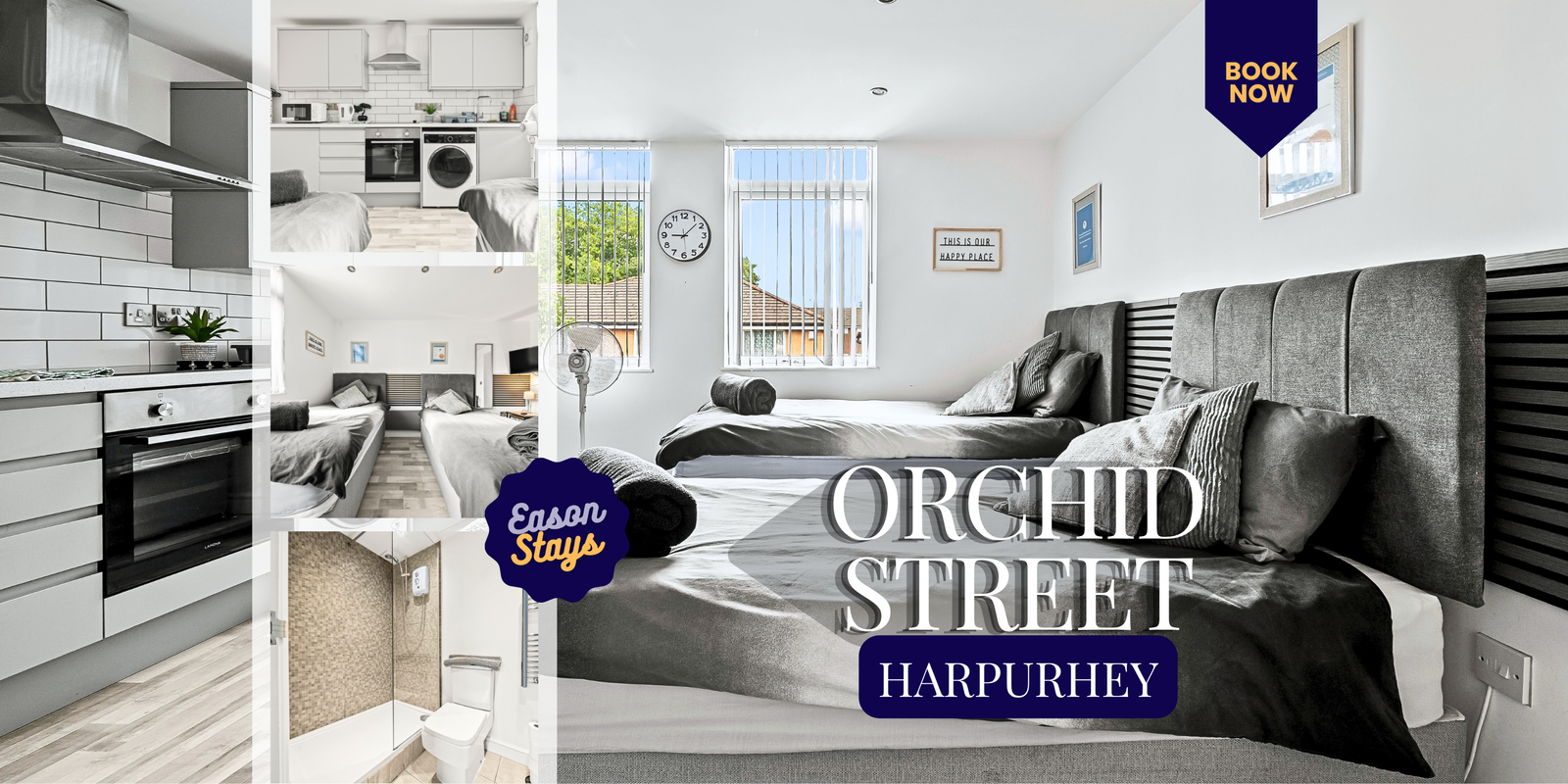 Harpurhey Stay | Park & City Access | Heaton Park
