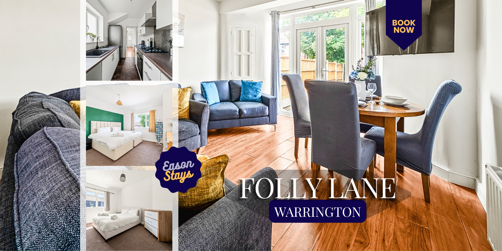 Near Gulliver's World | WA5 Family Stay | Parking