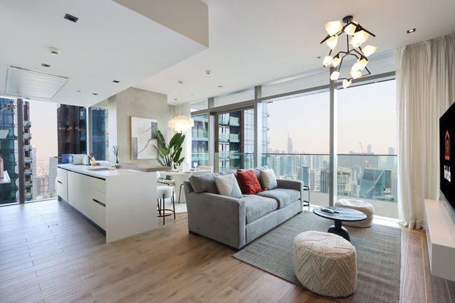 Livbnb - Elegant 2B Overlooking Marina and Palm