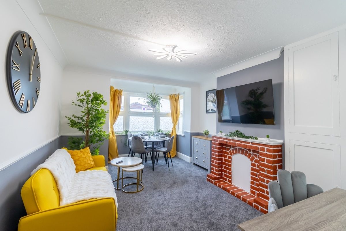 Open Mind Property - Cosy Apartment with 3 Beds