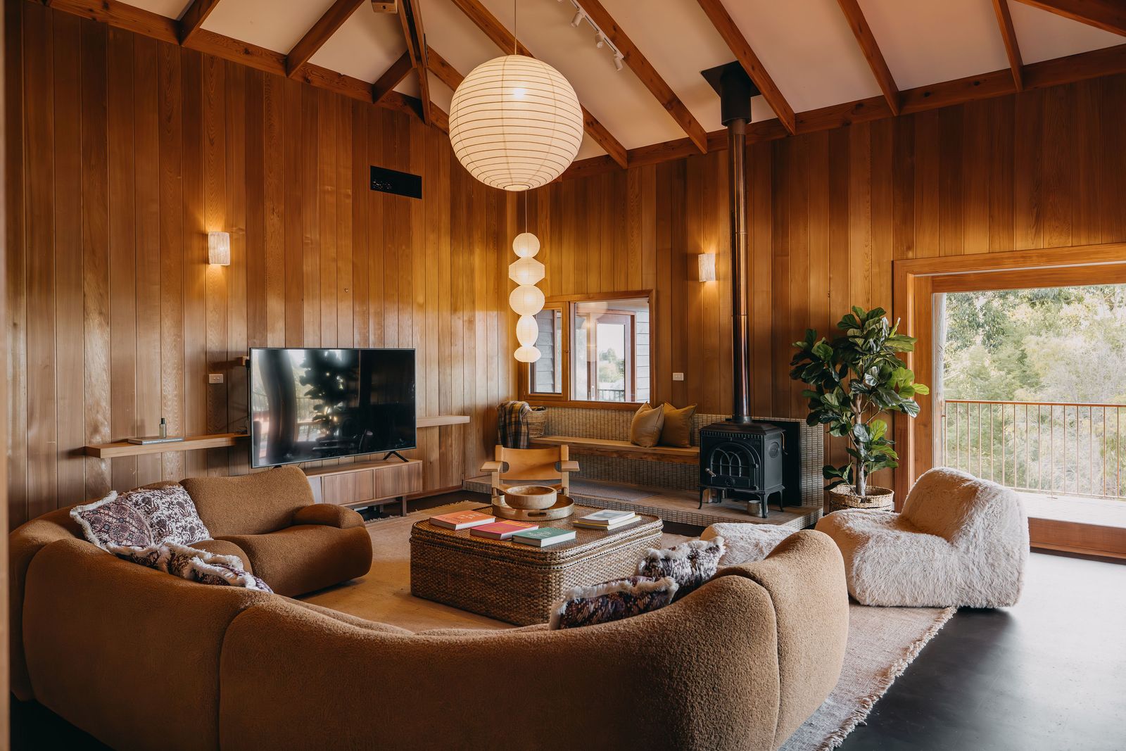 Salt & Cedar | Tennis Court, Sauna + Coastal Views