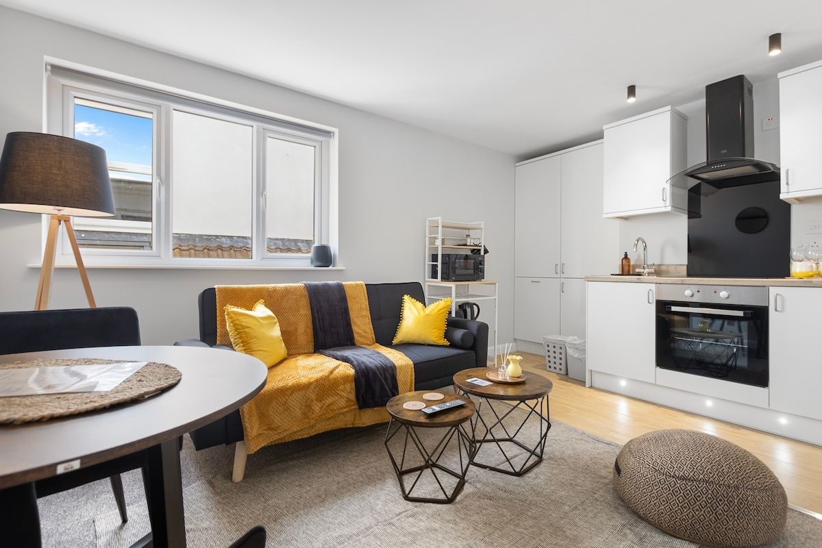Modern Apartment Free Parking Single Room Suite 12