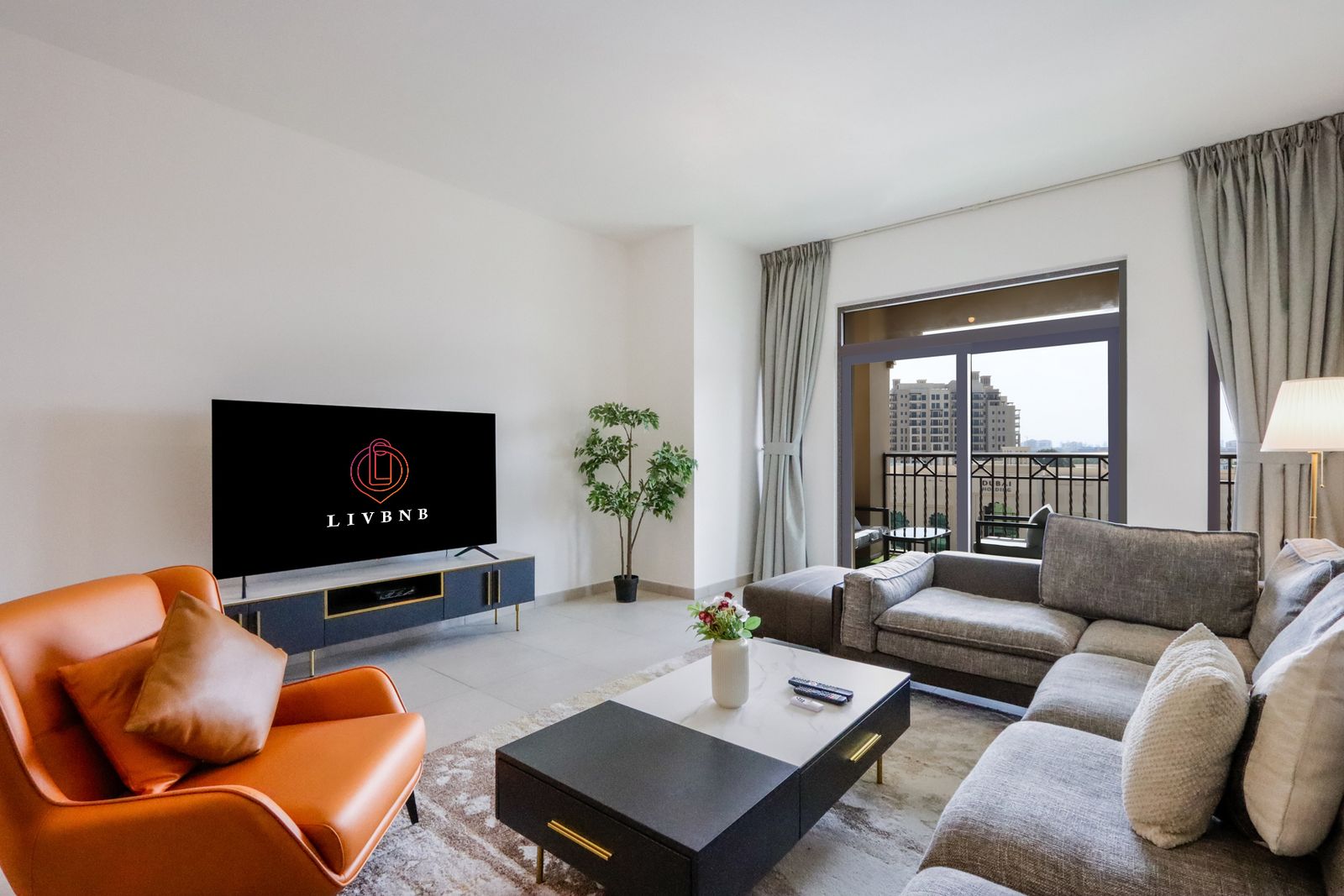 Livbnb Suites - Neat 2 Bedroom Suite Near Burj Al Arab