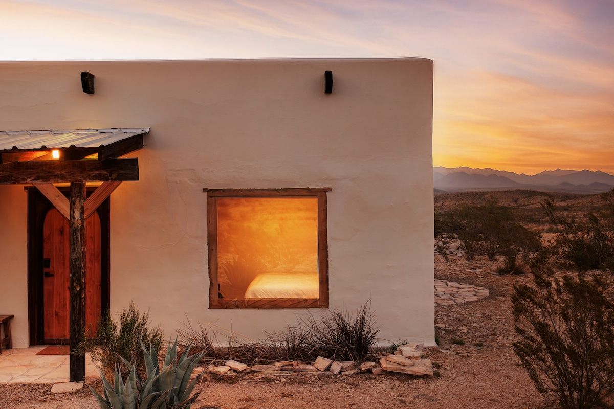 Big Bend Escape • Designer Adobe w Mountain Views