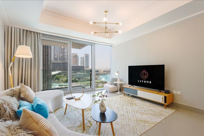 Livbnb Suites-Spectacular 2BR Burj Fountain Views