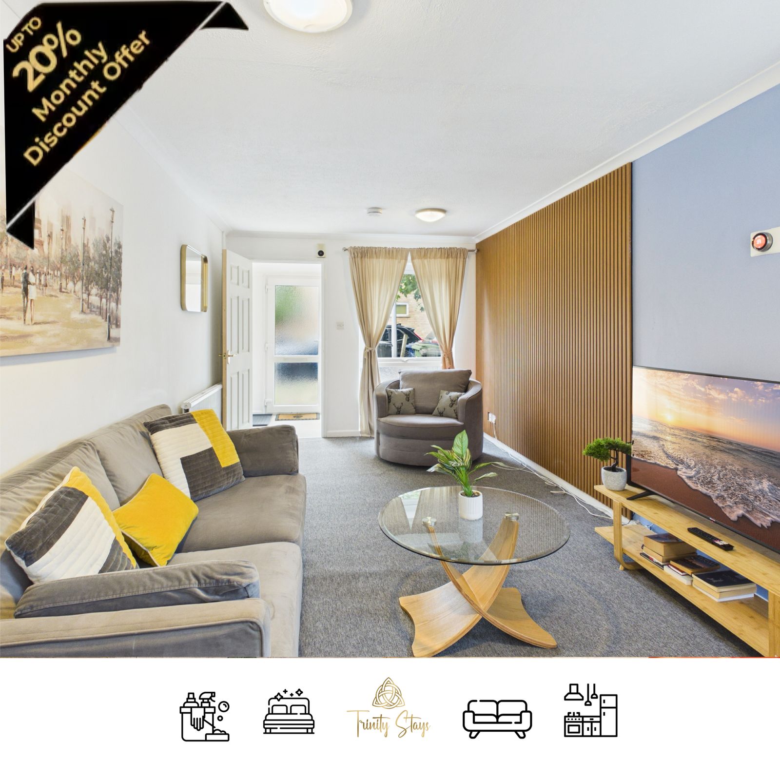 SummerDEAL I Tesco Nearby I Sleeps 8 I Parking I4S