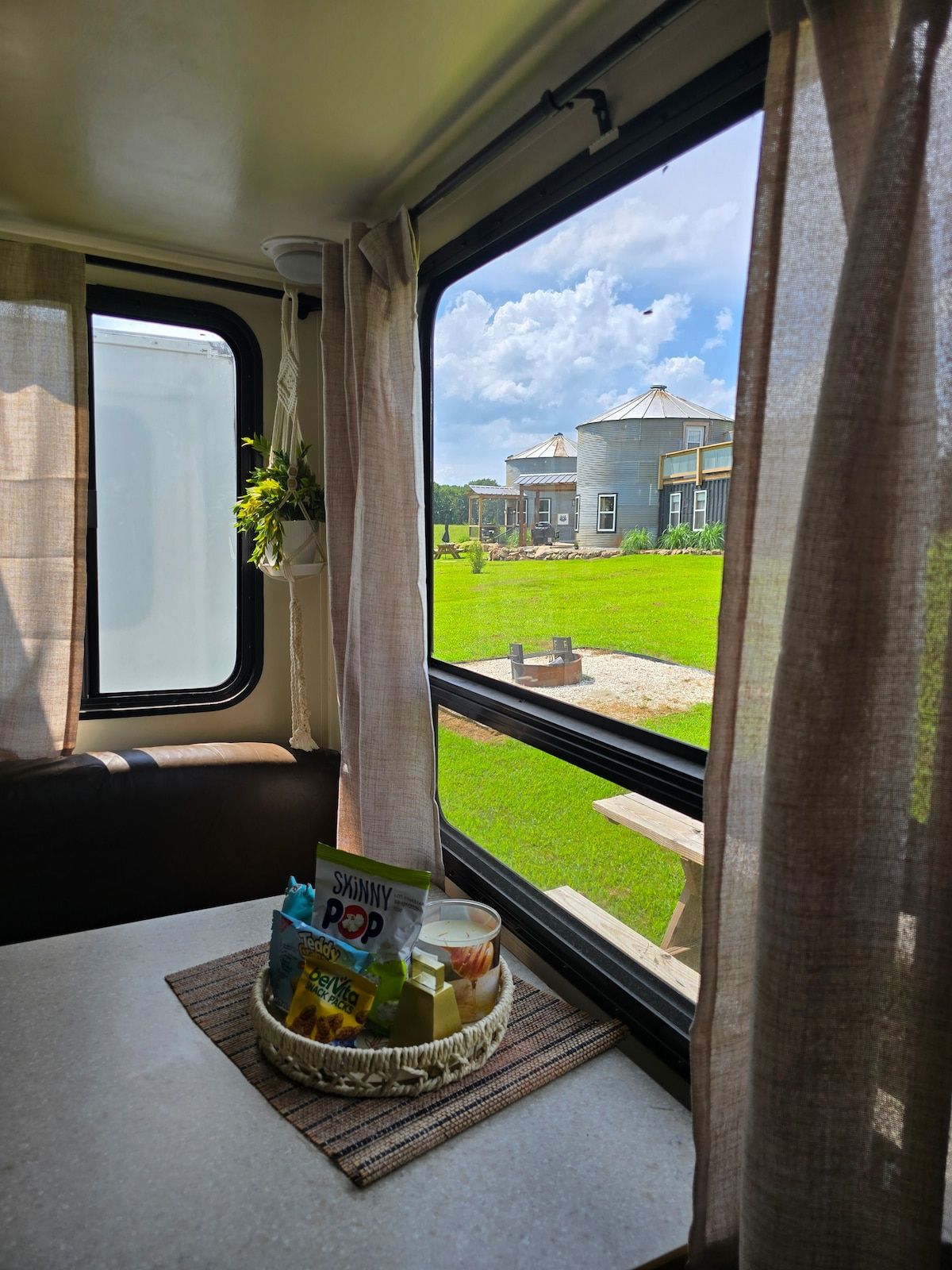 The Stocktrailer at Haywire Acres, Glamping Camper