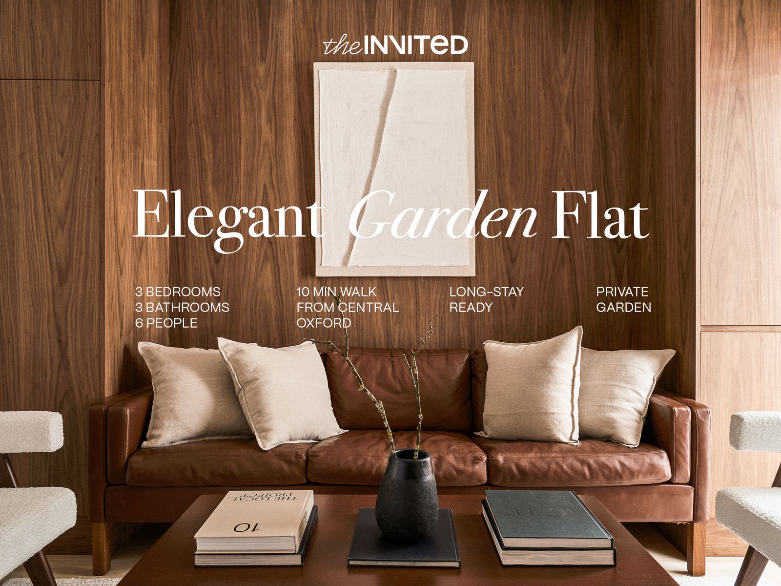 Elegant 3BR Home • Central • Private Garden