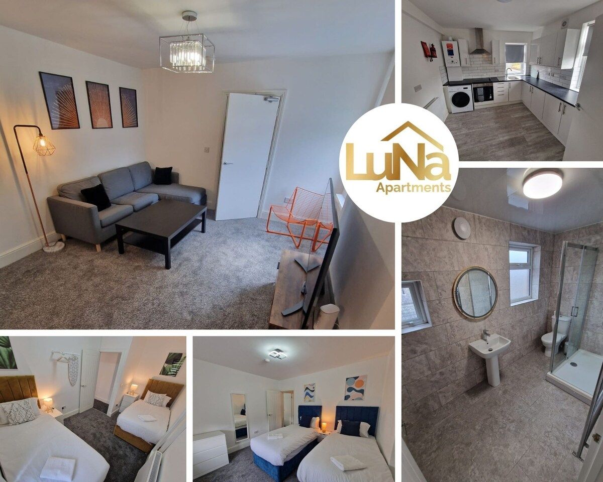 Ashington 3 Bed Flat-Discounts on Long/Short&nbsp;stays