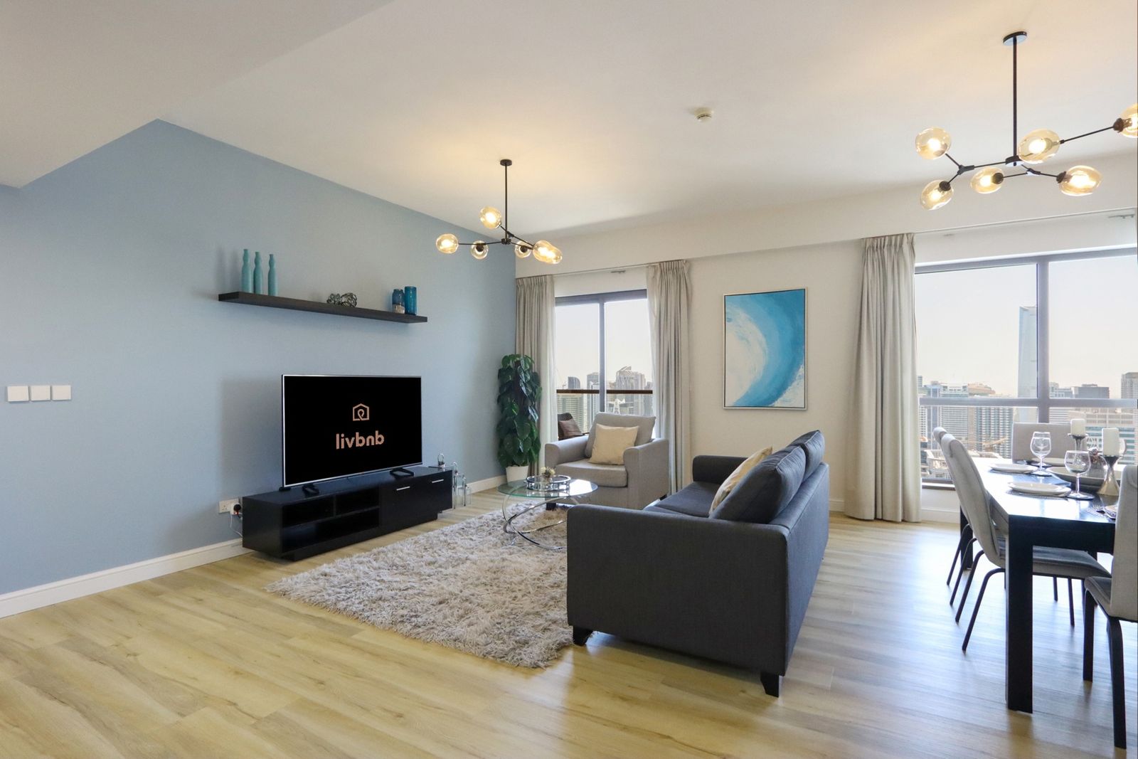Sleek 2BR w Marina Skyline Views | Dubai Marina