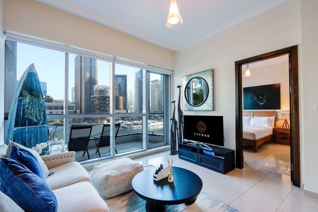 Livbnb- 1BR in Marina w/ Direct Marina Walk Access