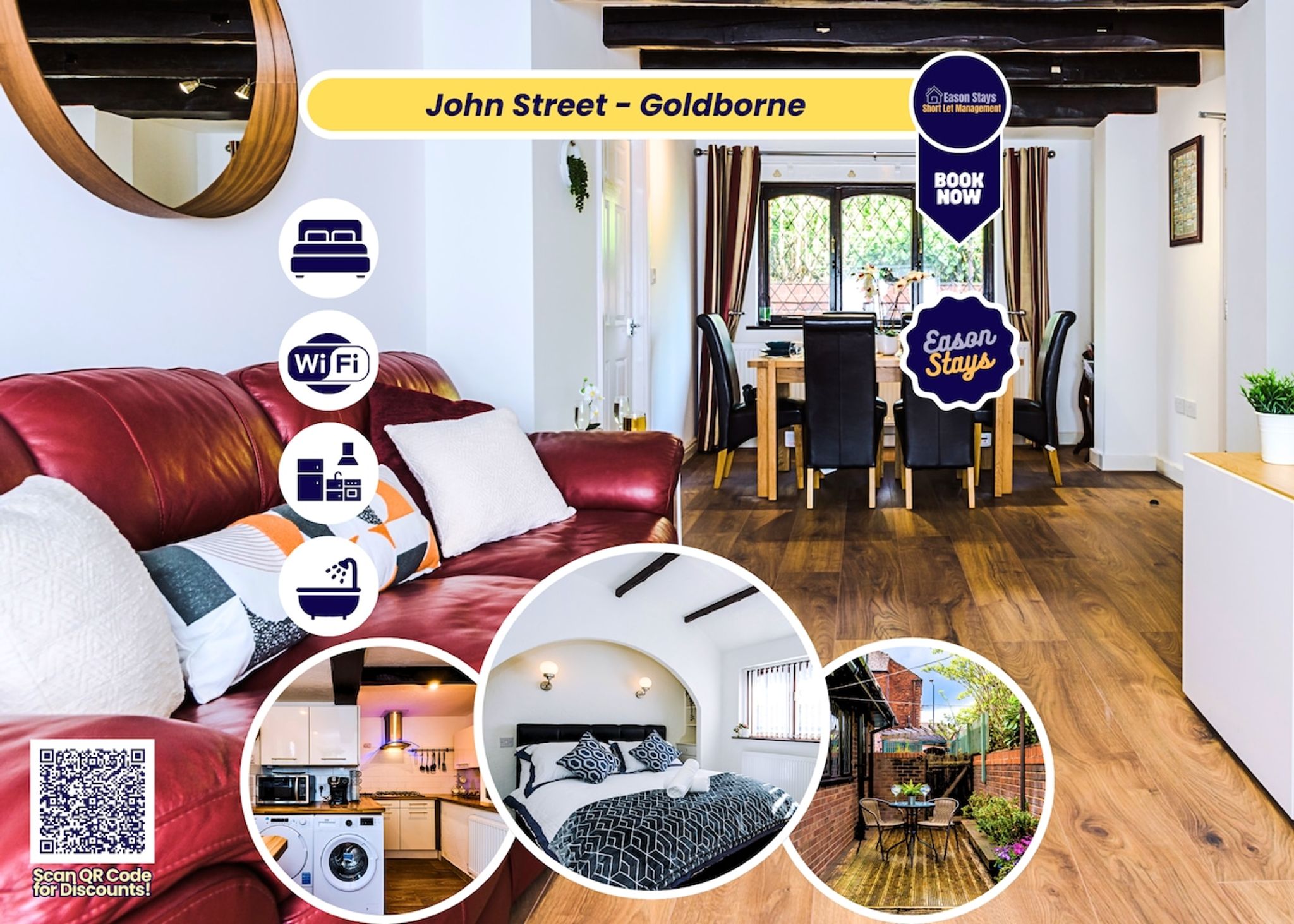 Spacious 4-Bed House | Near Wigan & Warrington