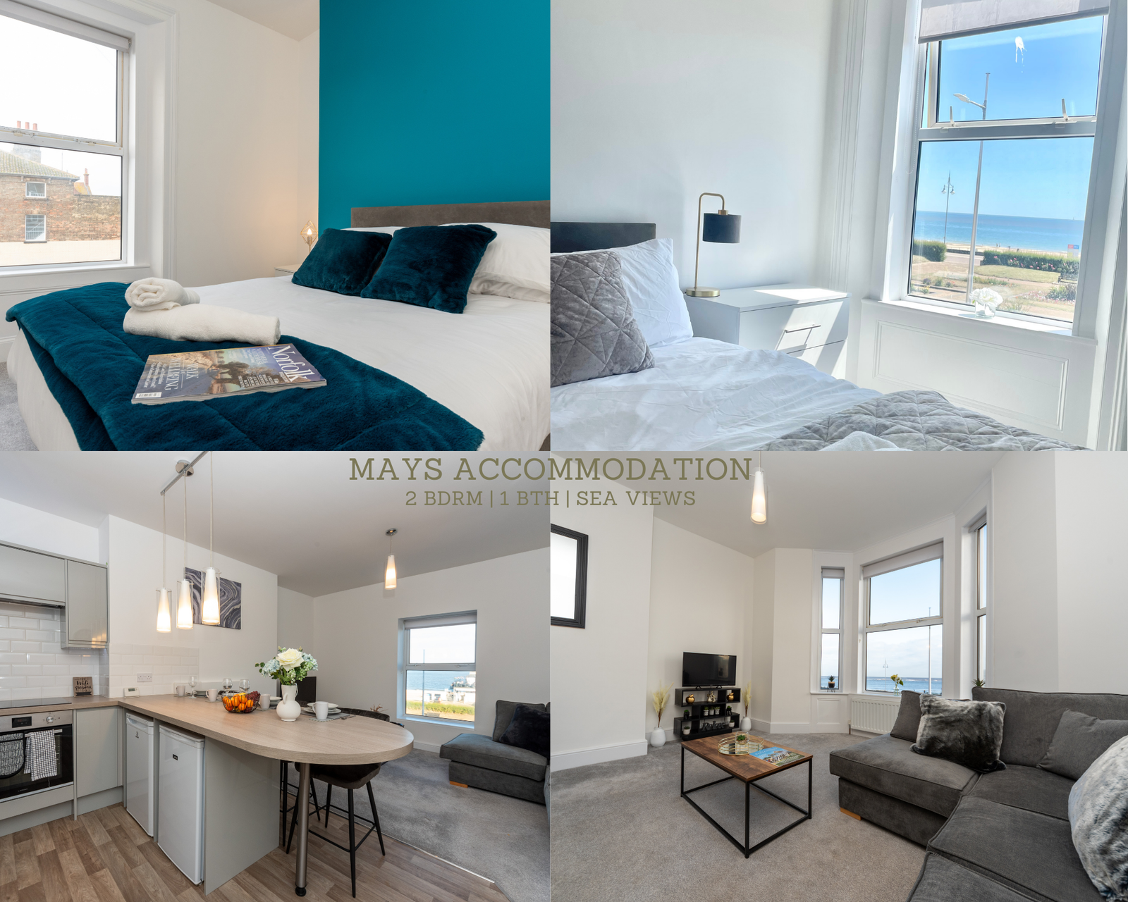 Sea Views Stunning 2 Bedroom Apartment