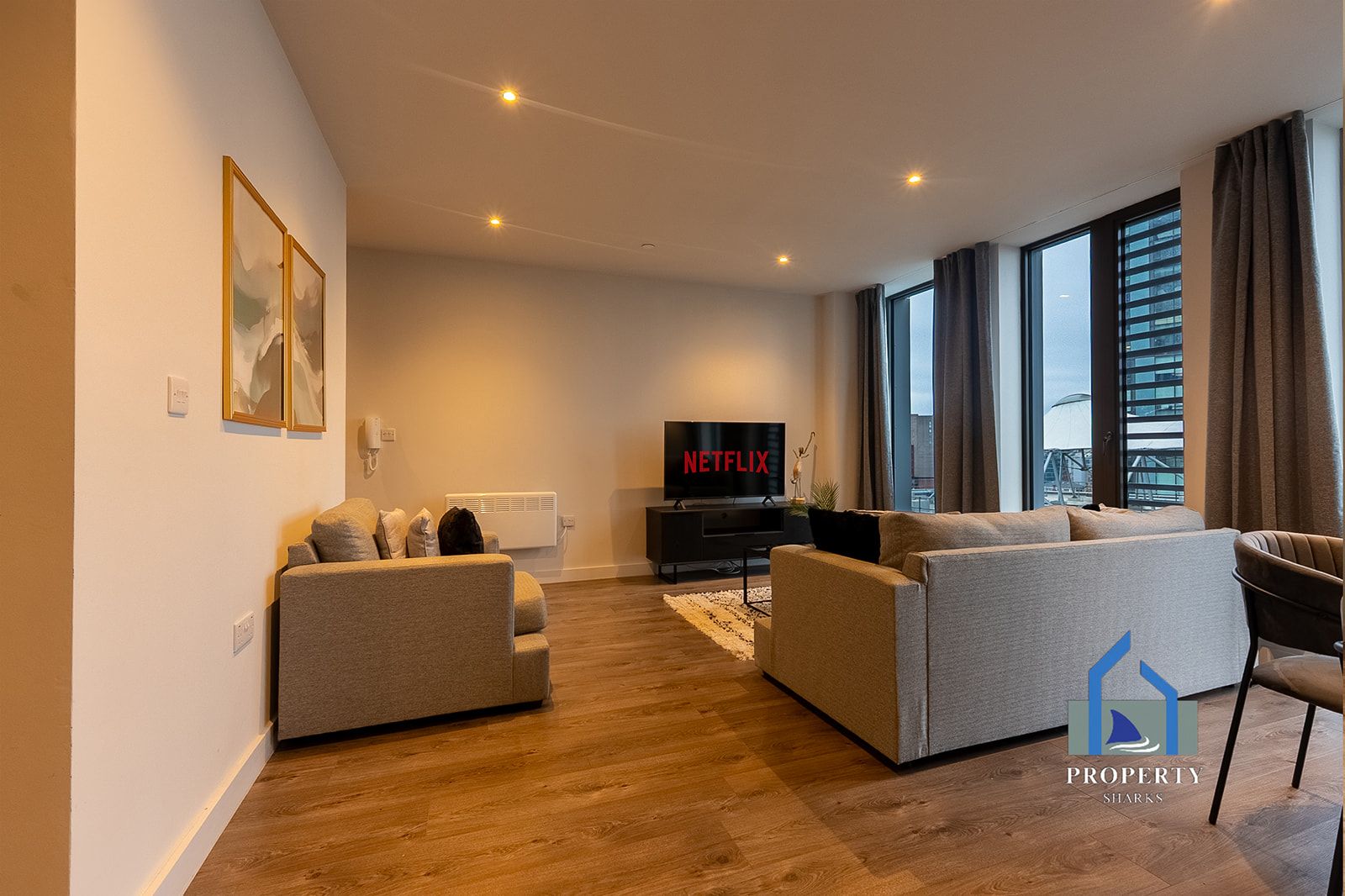 2BR Near AO Arena | Gym | Waterfront