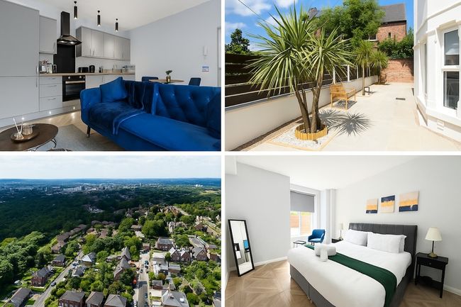 Modern Apartment |King Bed |Free Parking Suite 2