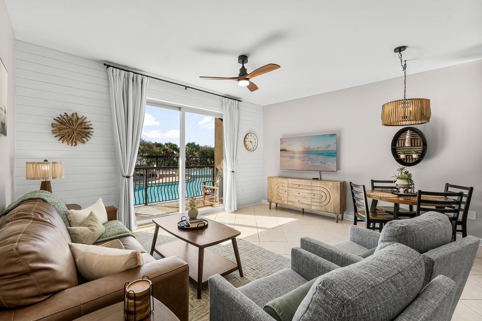 Beach Resort 204 Showstopper! Condo with Epic Pool and Gated Beach. Garage and Bikes!