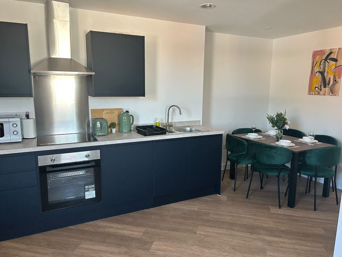 1BR Flat in Andover | Modern Apartment | Flat 33