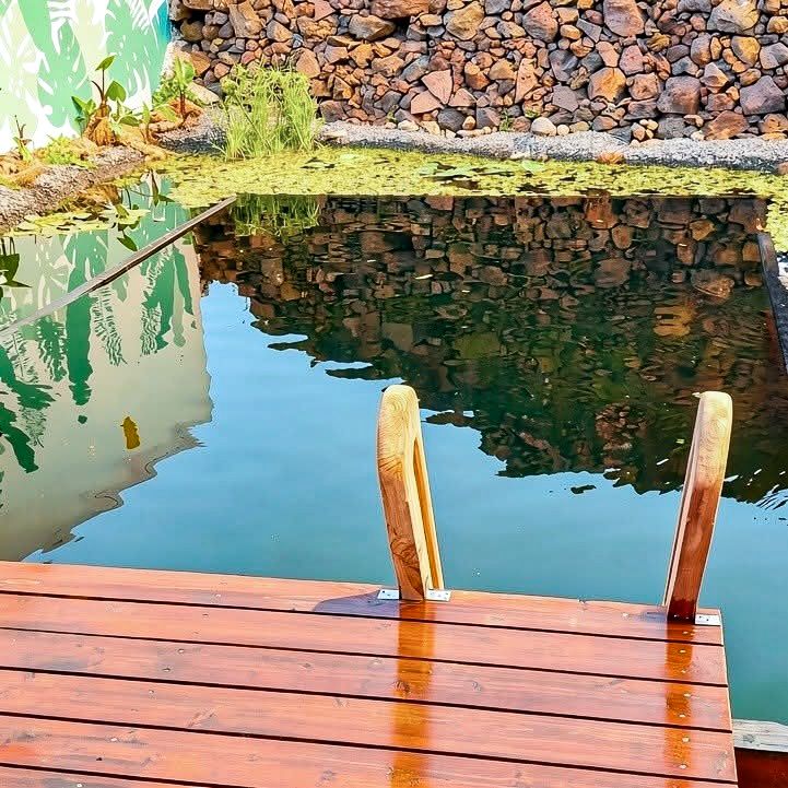 Natural Pool, AC & Garden | Minutes to Beaches - Mountains suite