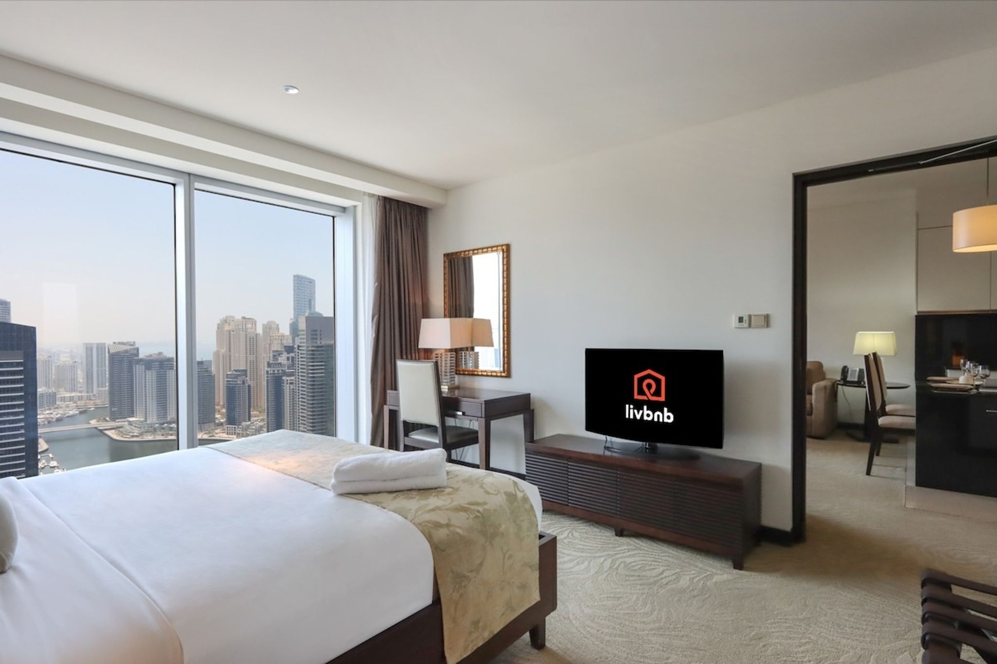 Livbnb - Elegant High Rise 1B w/ Marina View