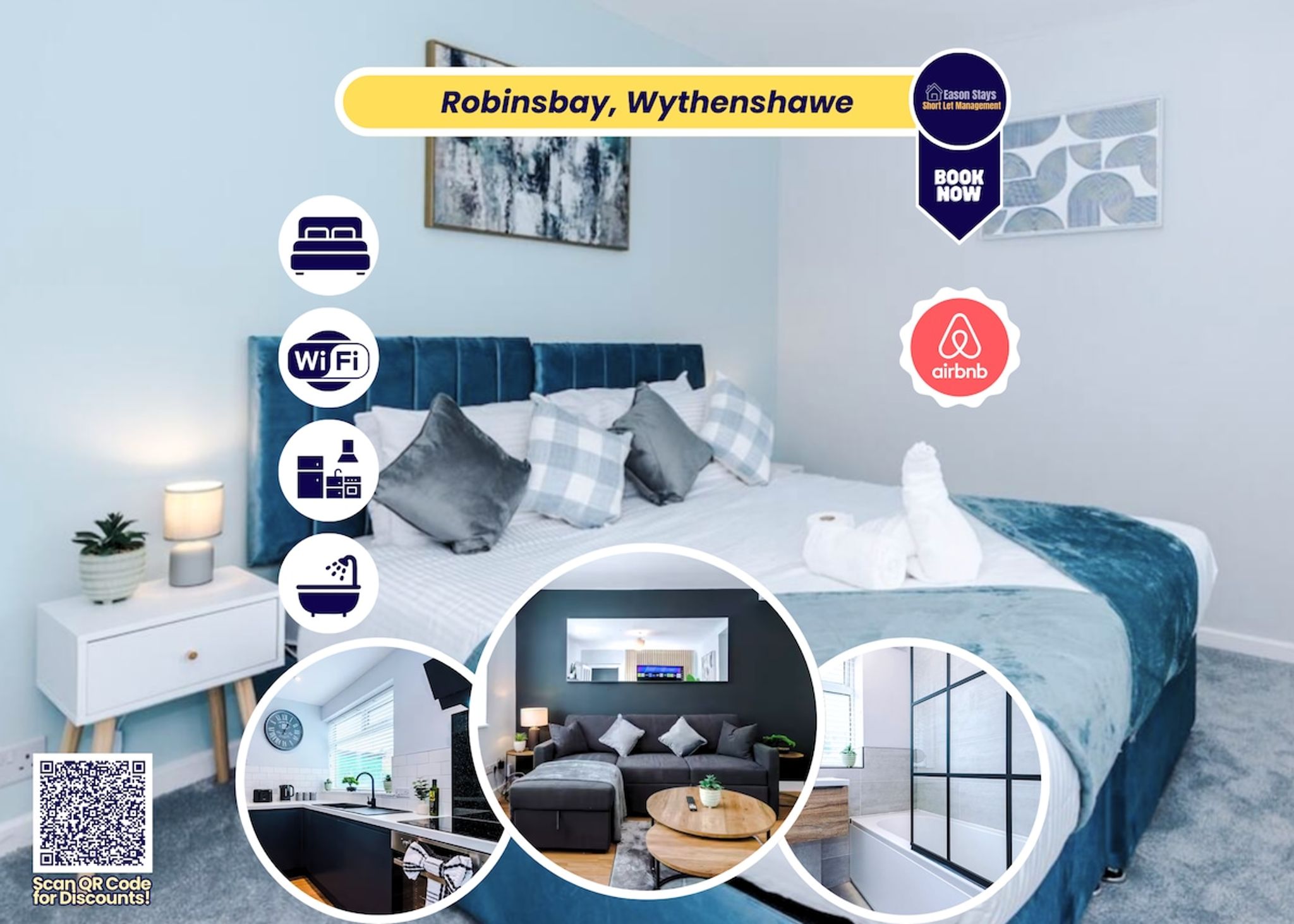 3 BDR House By Eason Stays Short Wythenshawe