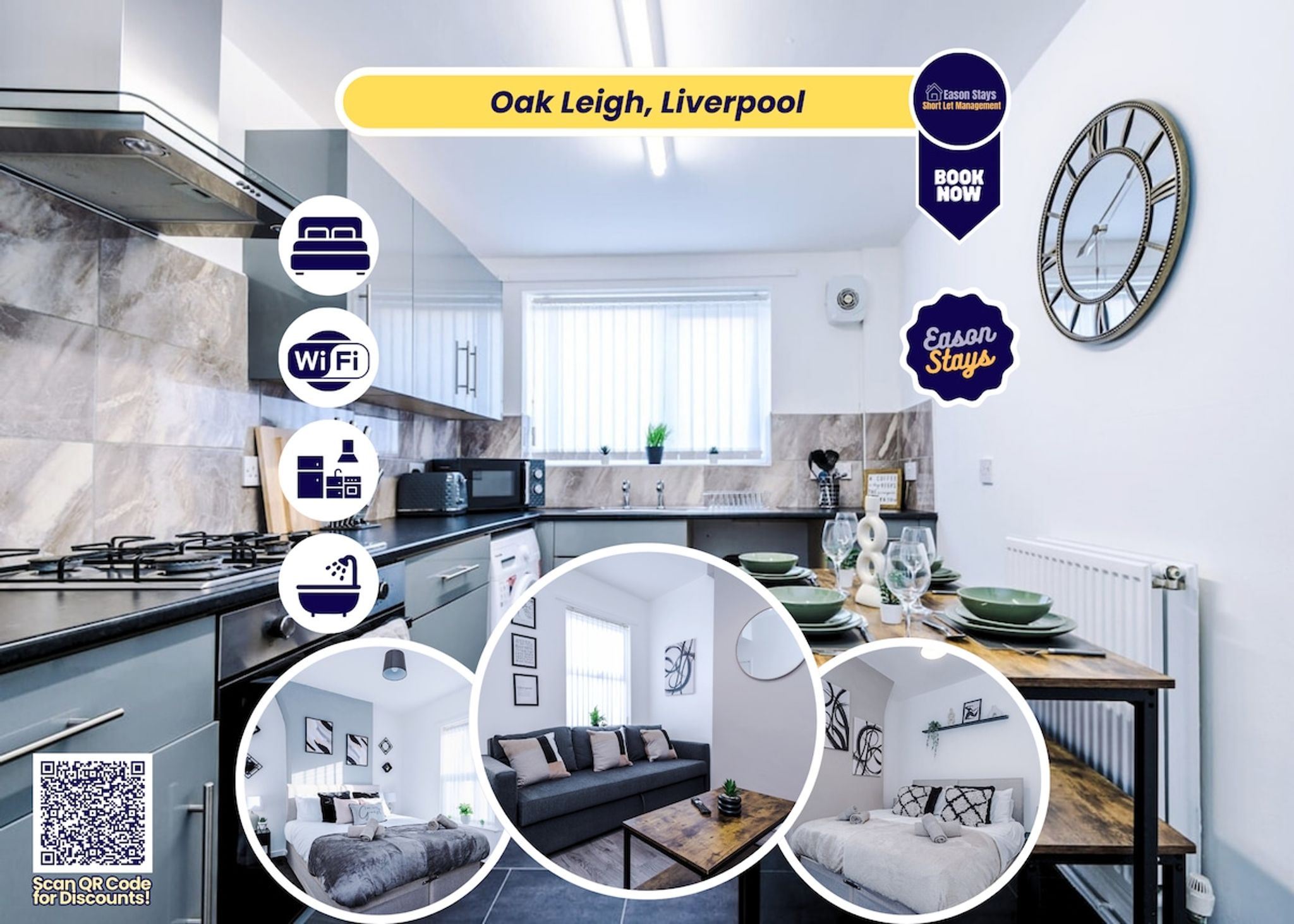 Liverpool L13 Home | Free Parking | Spacious Stay