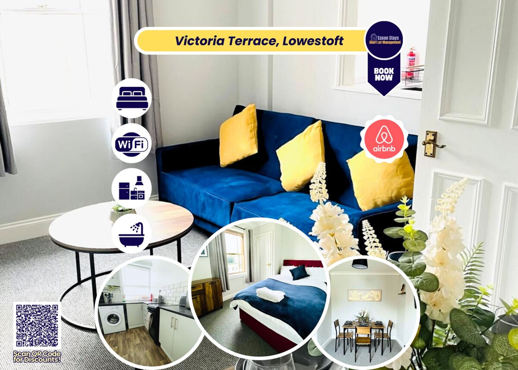 Seaside Escape Lowestoft | Stylish Coastal Stay