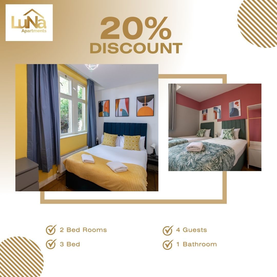 Long Stay Deal | 2BR for Groups 20% Off 7+ Nights