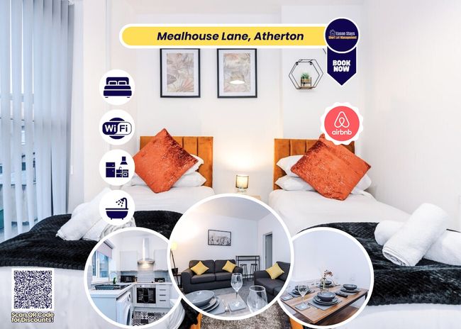 Spacious Home with Free Parking | Atherton House