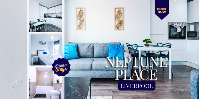 Modern 1BR Apartment in Central Liverpool • WiFi