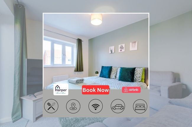 Stylish 3BR Semi-Detached Home • Sleeps 5